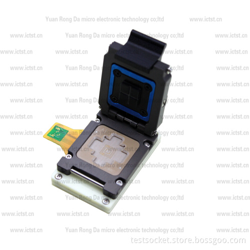 EMMC test socket BGA test socket EMMC reading/testing solution